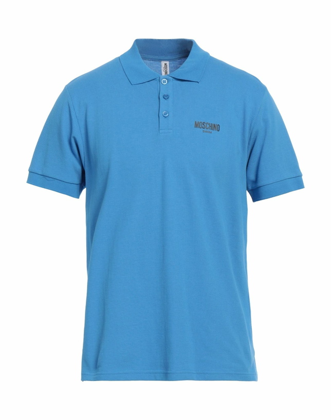 Photo: Moschino Mens Polo shirt Azure