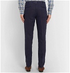 Boglioli - Navy Slim-Fit Linen Suit Trousers - Navy