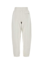 T by Alexander Wang White Cotton Blend Joggers