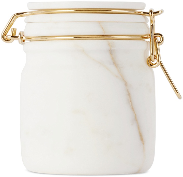 Photo: Editions Milano White Miss Marble Calacatta Jar