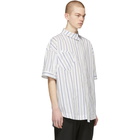 ADER error White Vagarious Striped Shirt