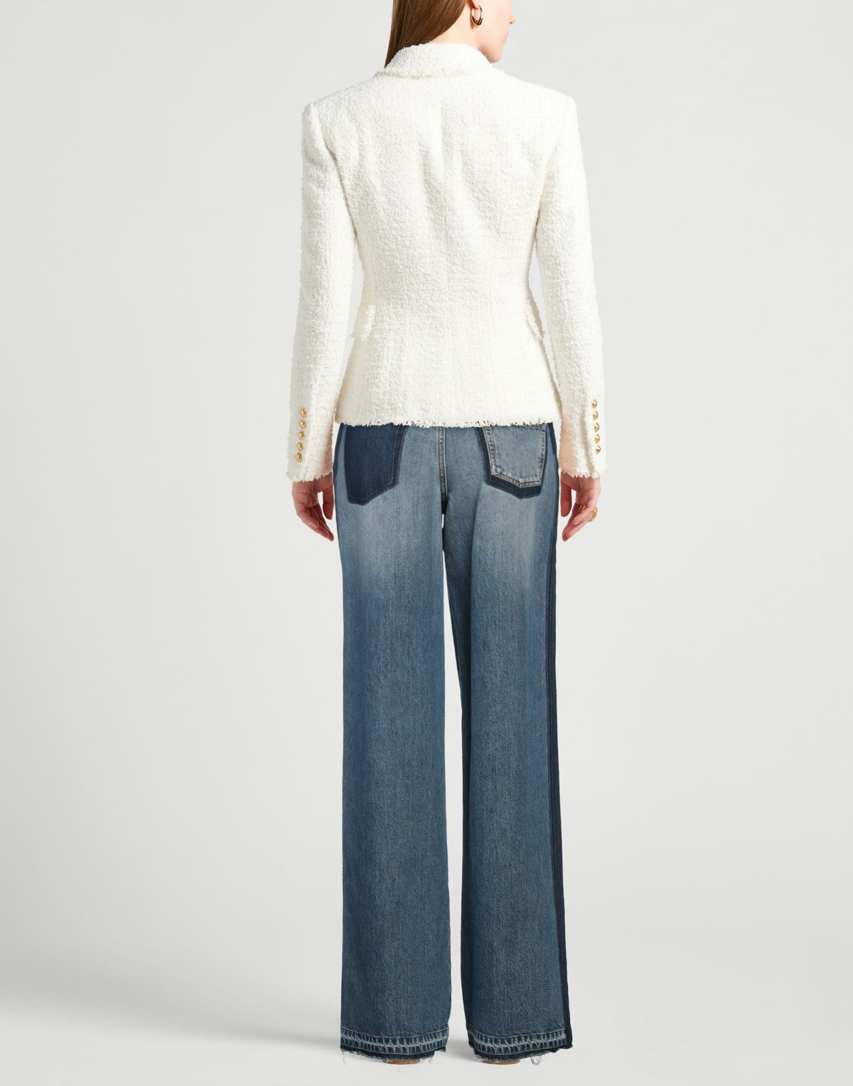Mcqueen Womens Jeans in Blue