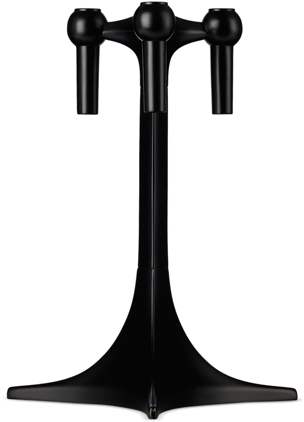 Photo: STOFF Nagel Black Stoff Nagel Zinc Candle Holder