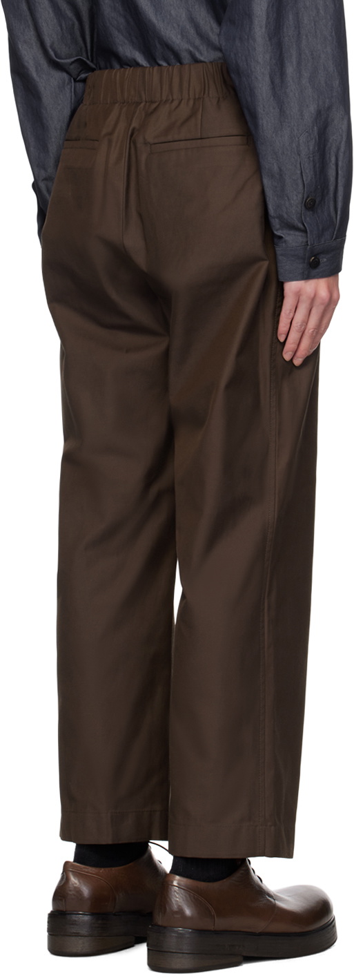 LE17SEPTEMBRE Brown Belted Trousers
