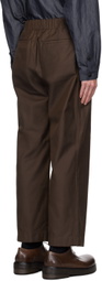 LE17SEPTEMBRE Brown Belted Trousers