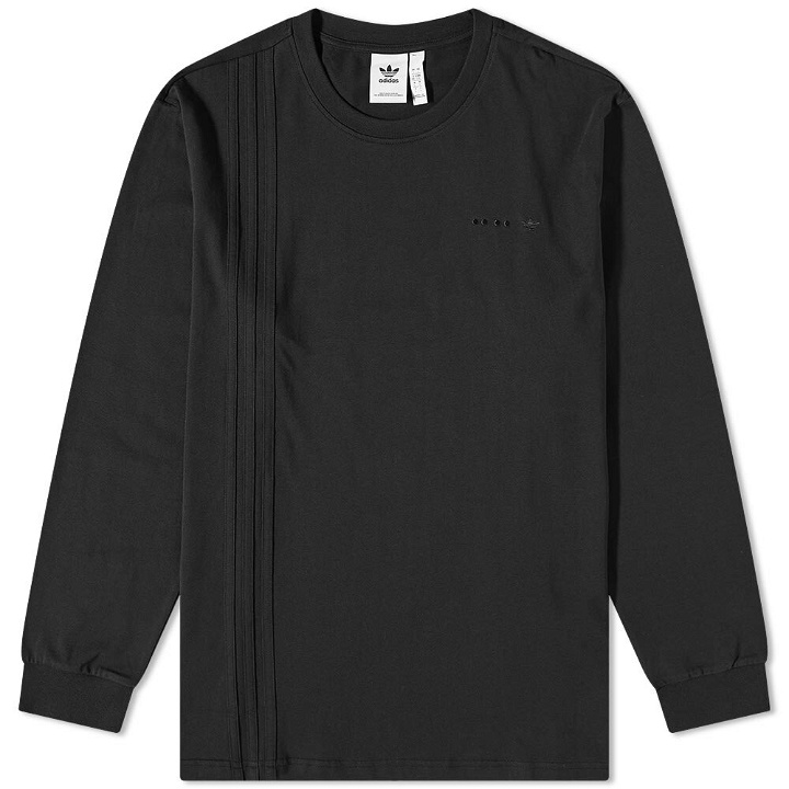 Photo: Adidas Men's Long Sleeve RYV City T-Shirt in Black