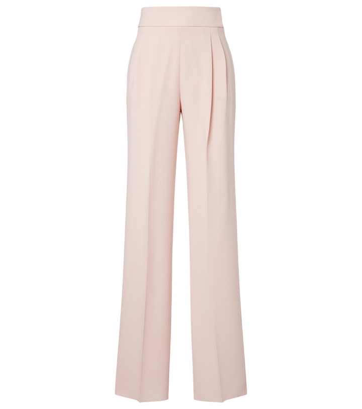 Photo: Max Mara Pleated cady straight pants