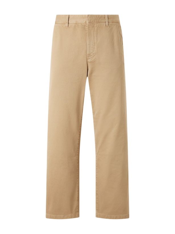 Photo: Jeanerica - Genua Chino Straight-Leg Cotton Trousers - Neutrals