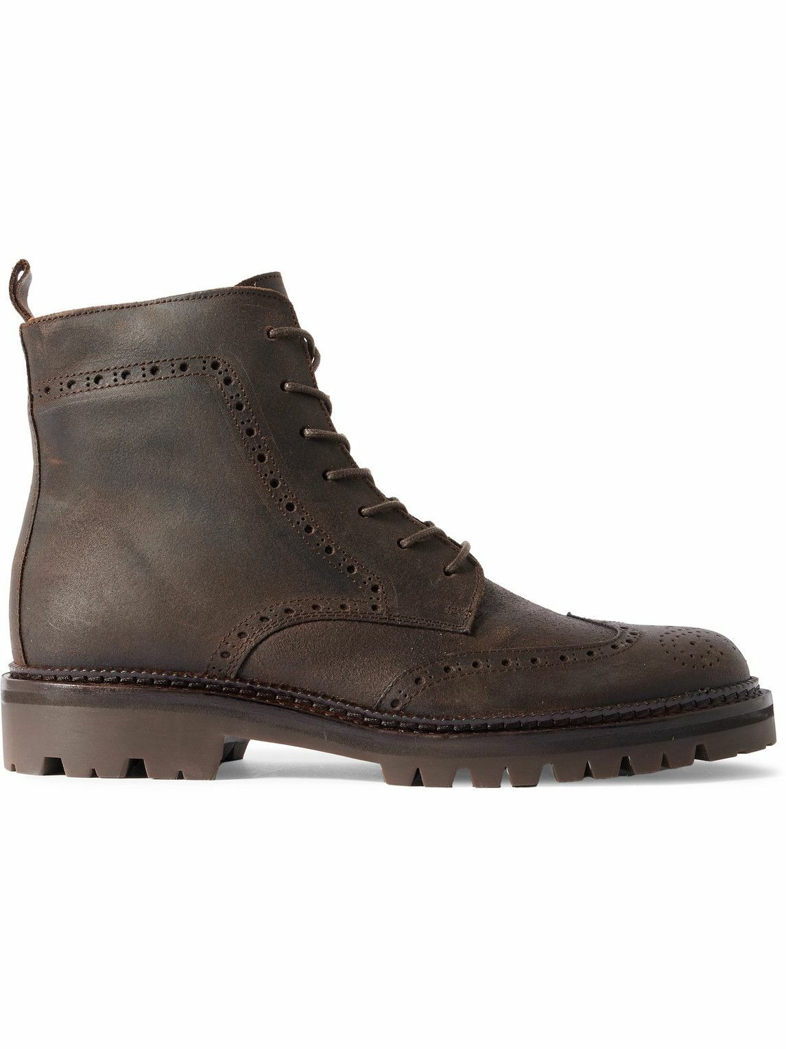 Barbour Olive Green Suede Lace Up Chukka Boots