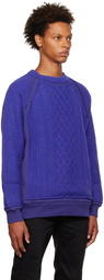 Undercoverism Blue Crewneck Sweater