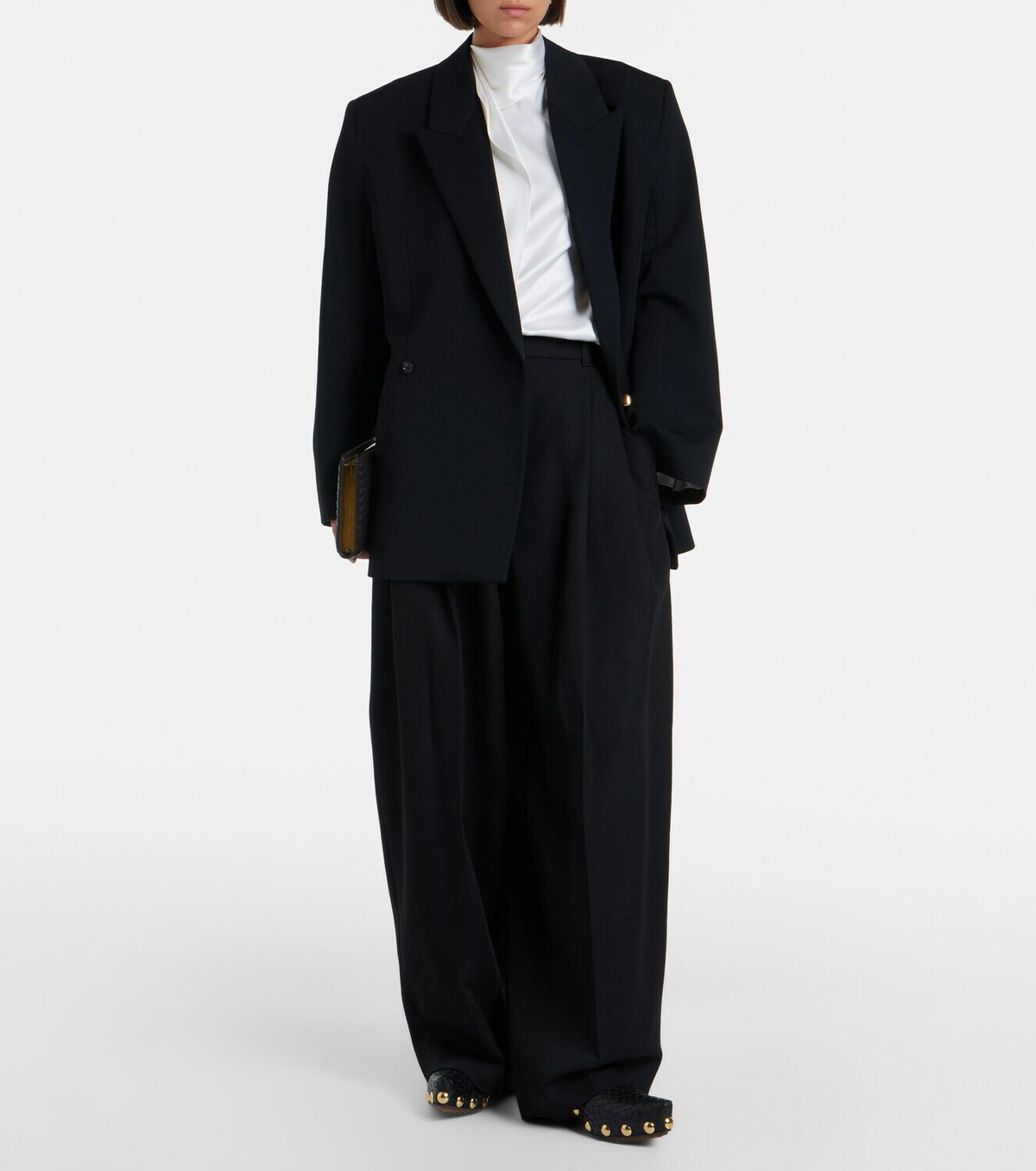 Bottega Veneta Double-breasted wool blazer
