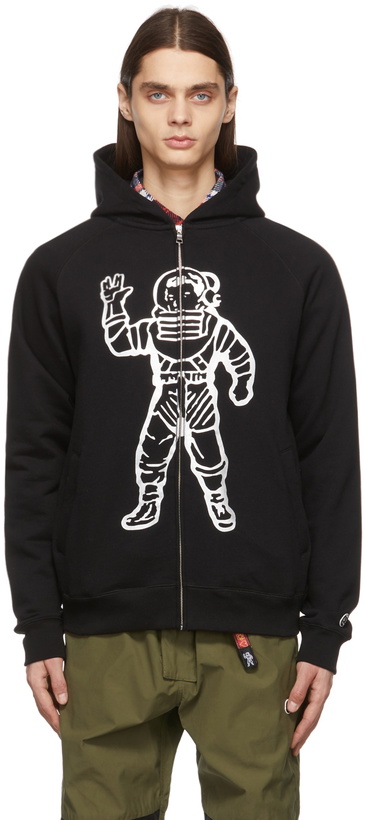 Photo: Billionaire Boys Club Black Standing Astro Zip-Up Hoodie