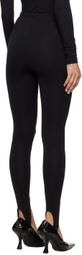 WARDROBE.NYC Black Stirrup Leggings