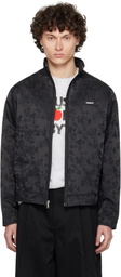 Coperni Black Jacquard Zipped Jacket