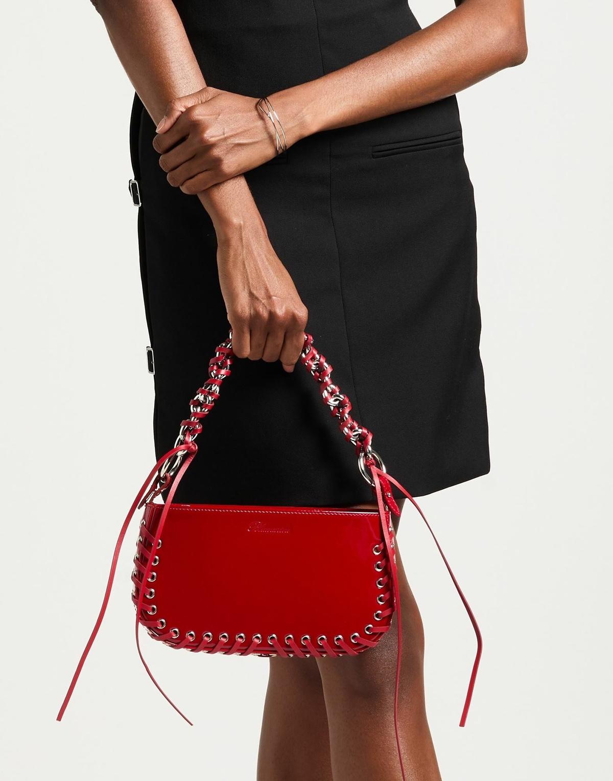 Blumarine Womens Handbag in Red