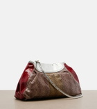 Dries Van Noten Blossom Small patent leather crossbody bag