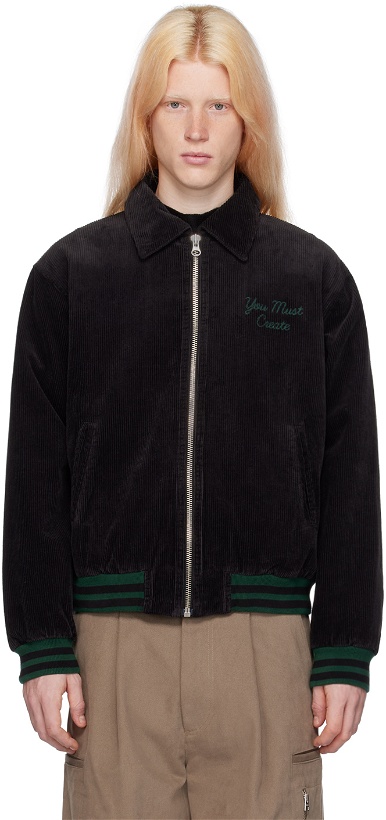 Photo: YMC Black Embroidered Jacket