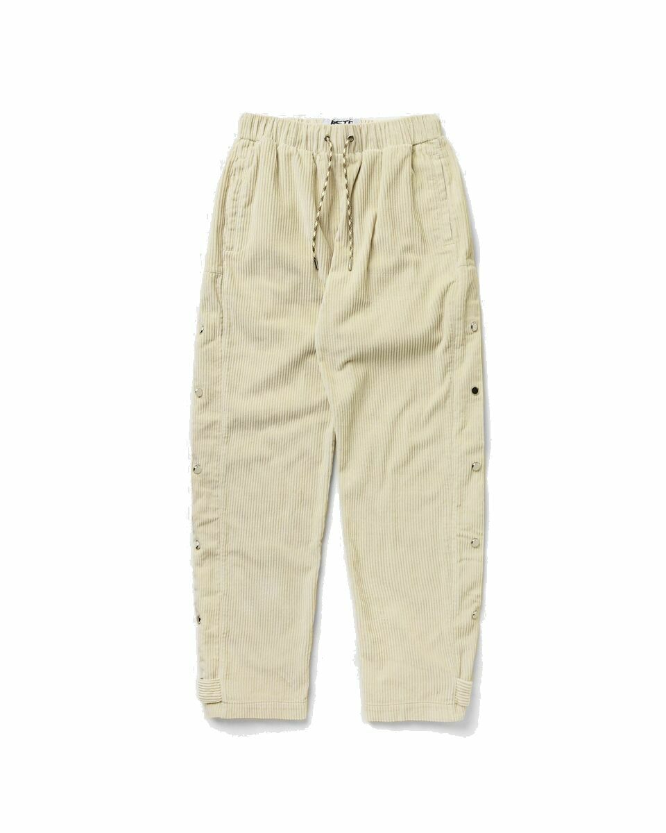 Photo: Bstn Brand Corduroy Tear Away Pants Beige - Mens - Casual Pants