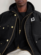 Sacai - Carhart WIP Padded Shell and Cotton-Twill Bomber Jacket - Black