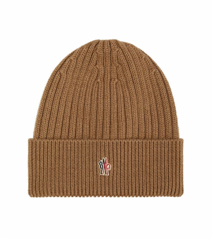 Photo: Moncler Grenoble - Ribbed wool beanie