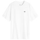 Adidas Men's 4.0 Logo T-Shirt in White/Black