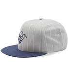 Lite Year Baseball Cap in Grey/Navy
