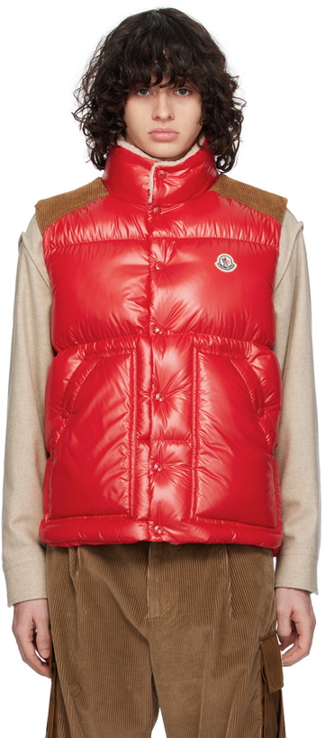 Photo: Moncler Red Ardeche Down Vest