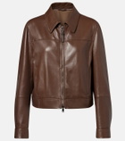 Brunello Cucinelli Leather jacket