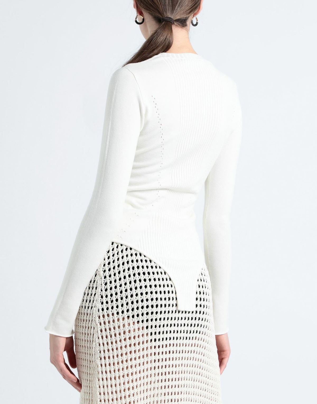 Marco Rambaldi Womens Sweater in Off white