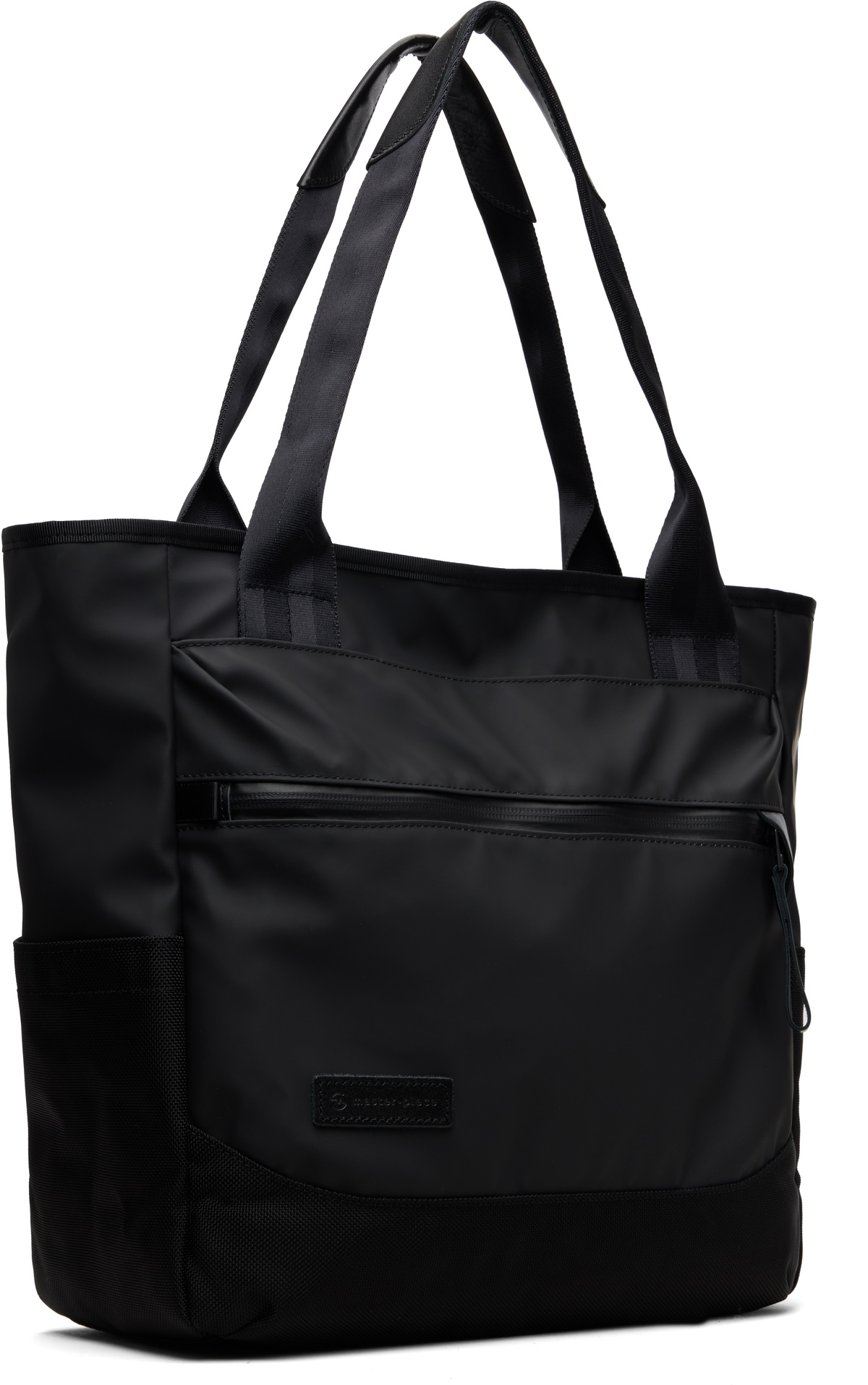 master-piece Black Slick Tote