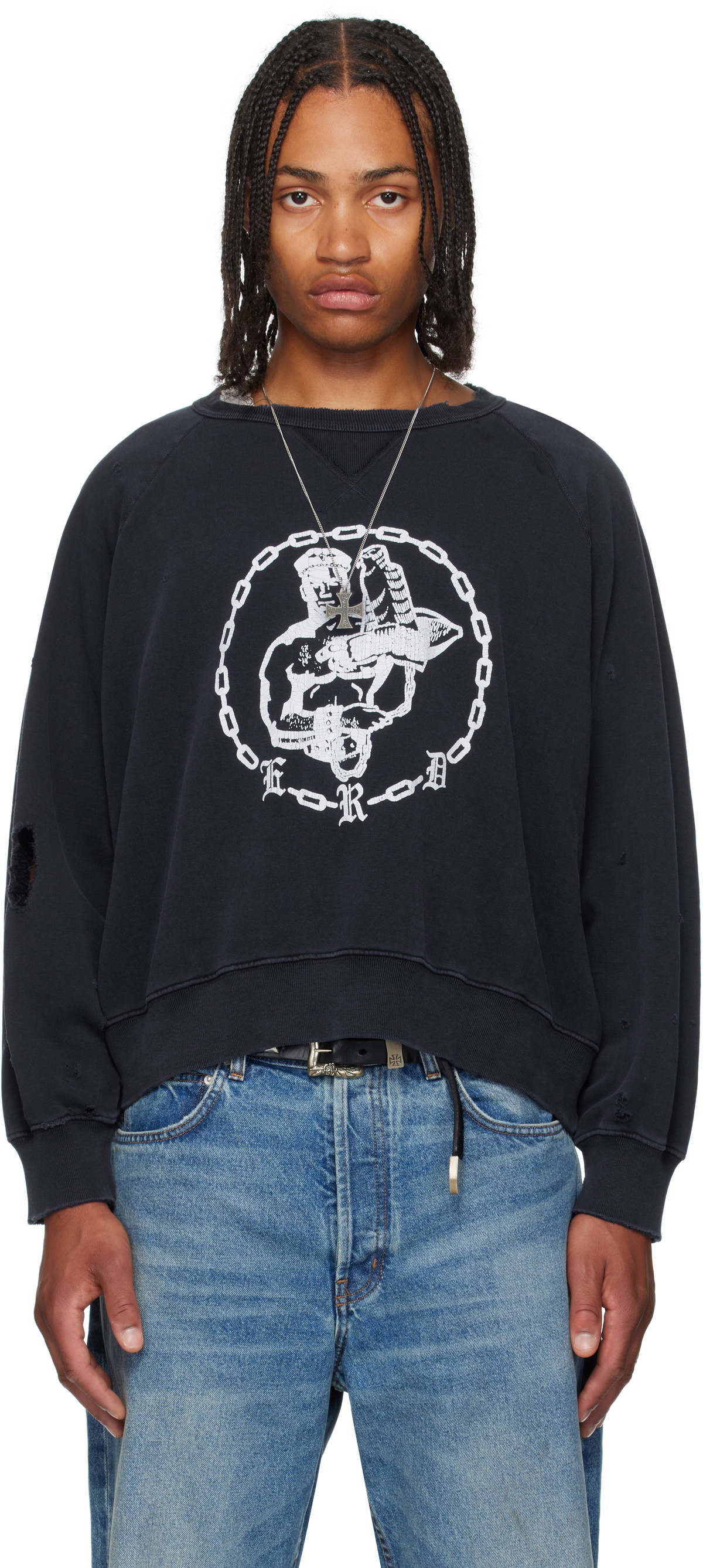 Enfants Riches Déprimés Gray Sleep Sound Sweatshirt Enfants Riches