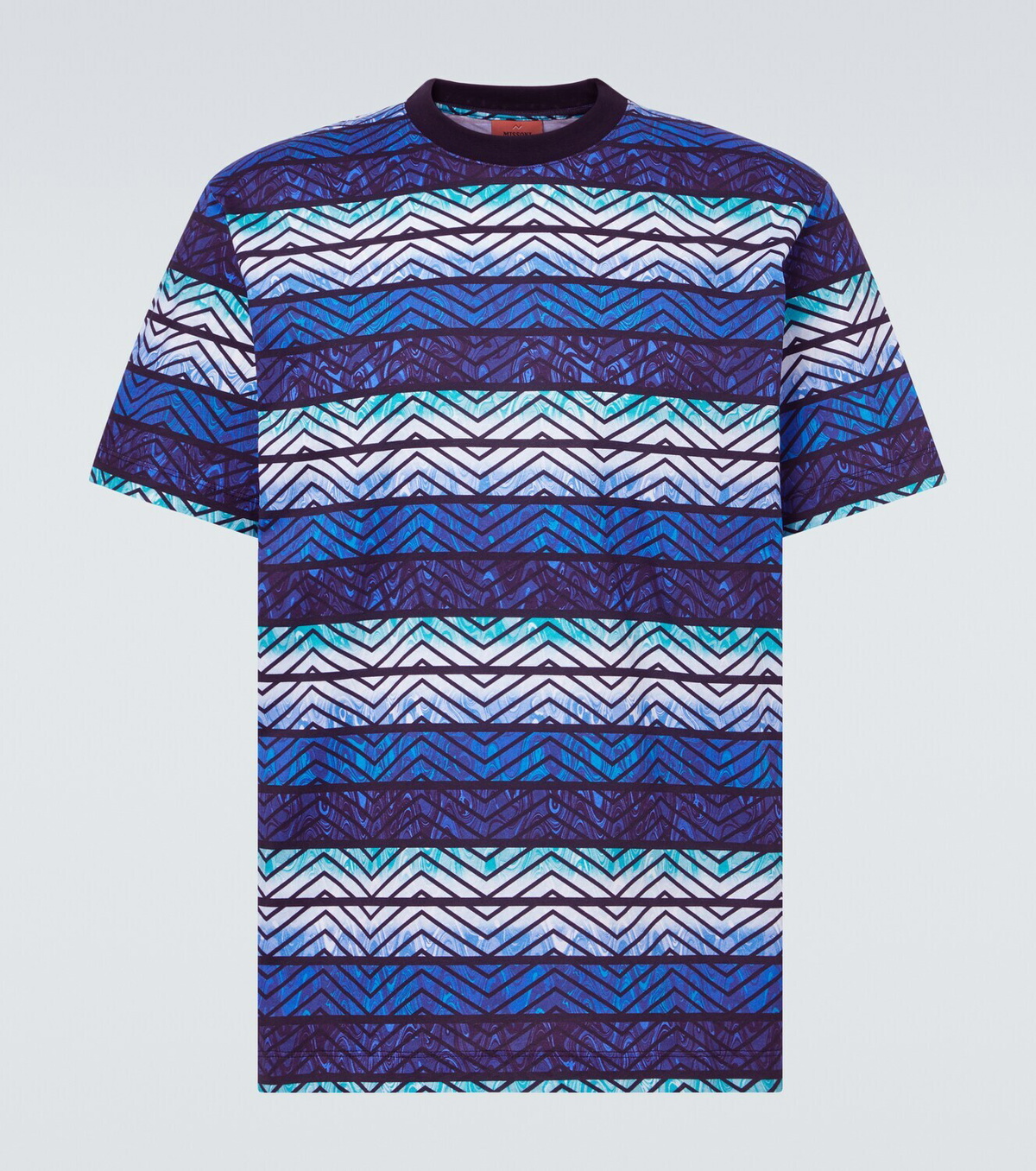 Missoni Zig Zag cotton jersey T-shirt