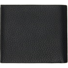 BOSS Black Logo Lettering Grained-Leather Wallet