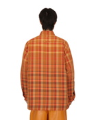 Acne Studios Oversized Shirt Brick Red/Apricot