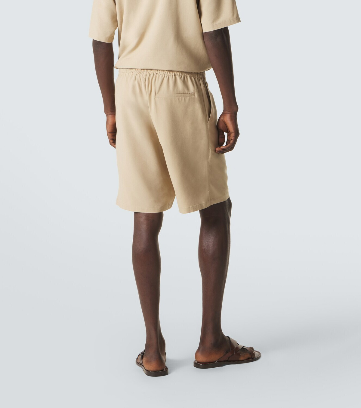 Le Kasha Betul silk shorts