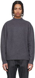 Jil Sander Grey Wool Sweater