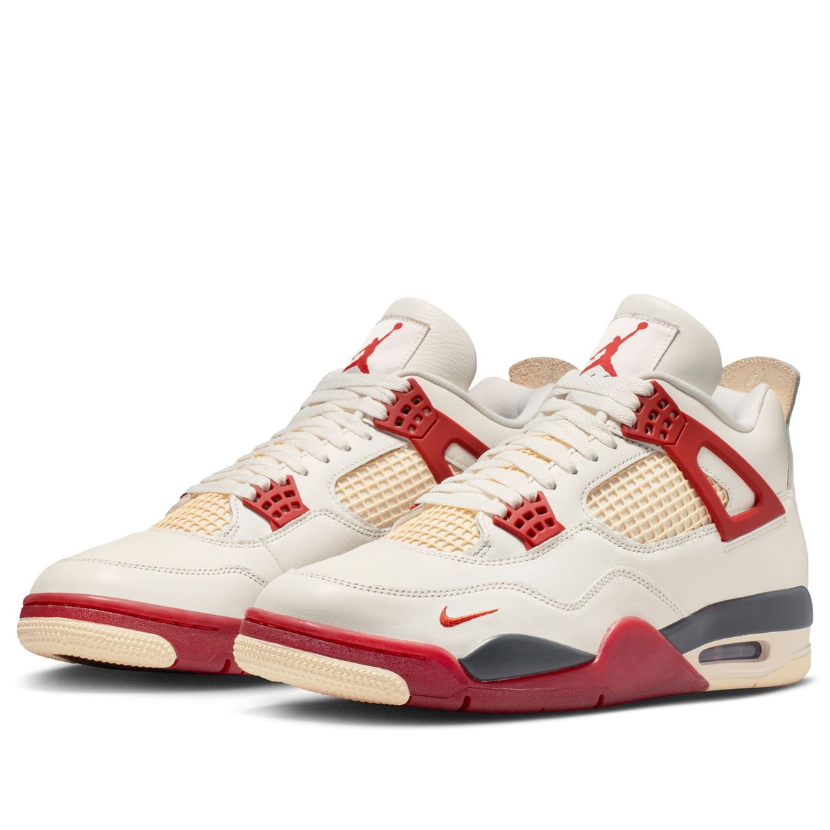 Air Jordan x Nigel Sylvester 'Brick After Brick' 4 Retro in White