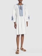 WEEKEND MAX MARA Dirce Cotton Poplin Mini Dress