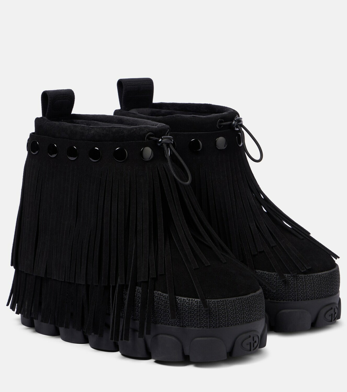 Goldbergh Vergara fringed suede snow boots