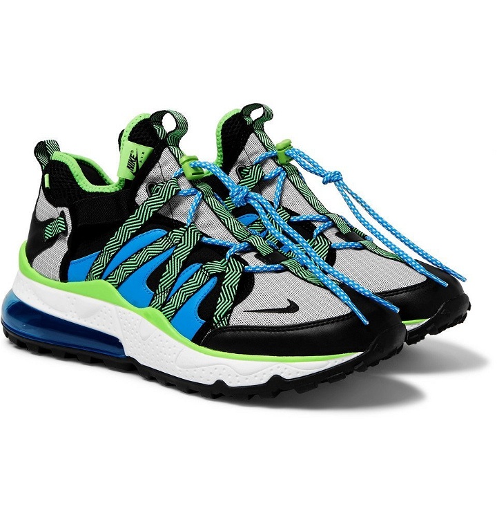 Photo: Nike - Air Max 270 Bowfin Mesh and Nylon Sneakers - Men - Blue