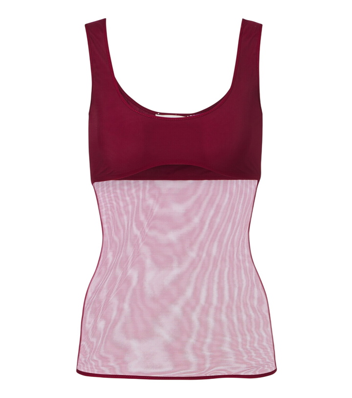 Photo: Nensi Dojaka Semi-sheer tank top