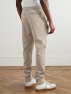 Canada Goose - Huron Tapered Logo-Appliquéd Cotton-Jersey Sweatpants - Neutrals