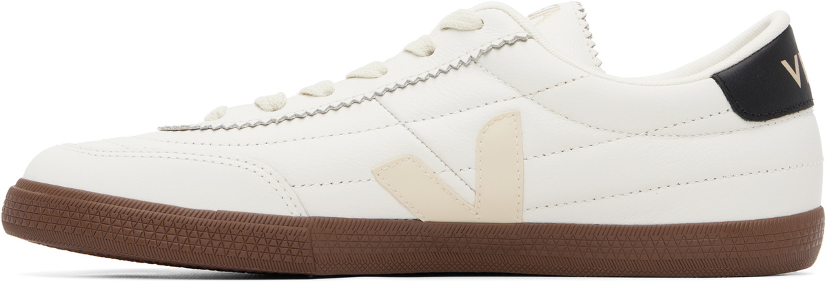 VEJA Off-White Panenka Leather Sneakers