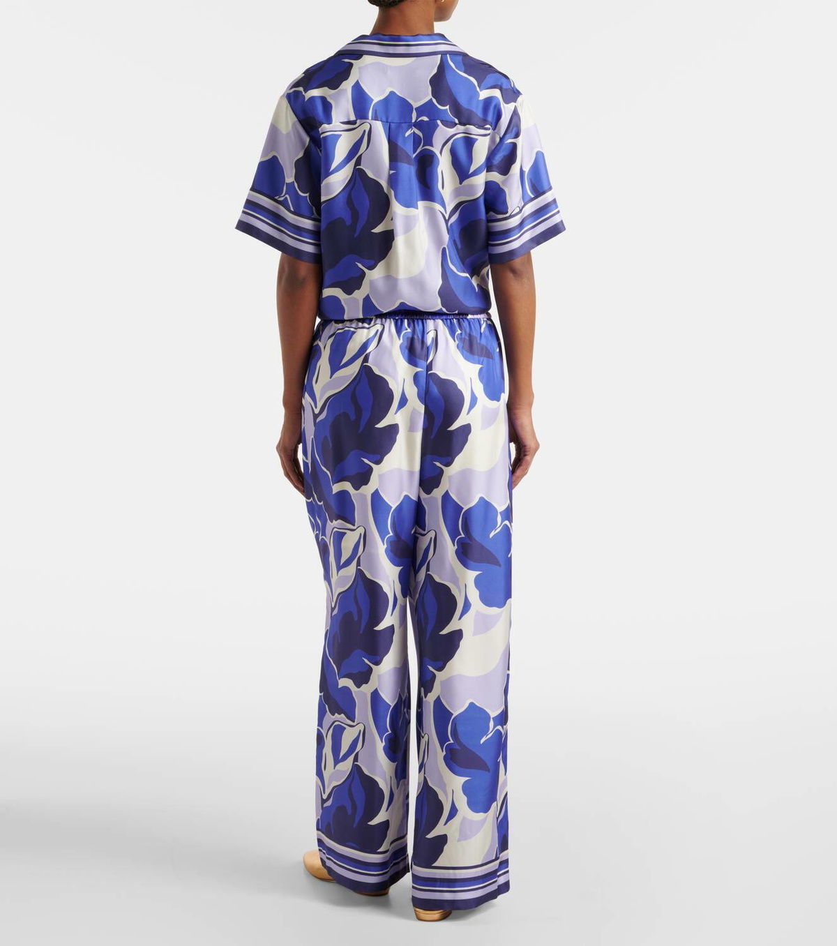 Rebecca Vallance Paros printed wide-leg pants