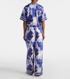 Rebecca Vallance Paros printed wide-leg pants