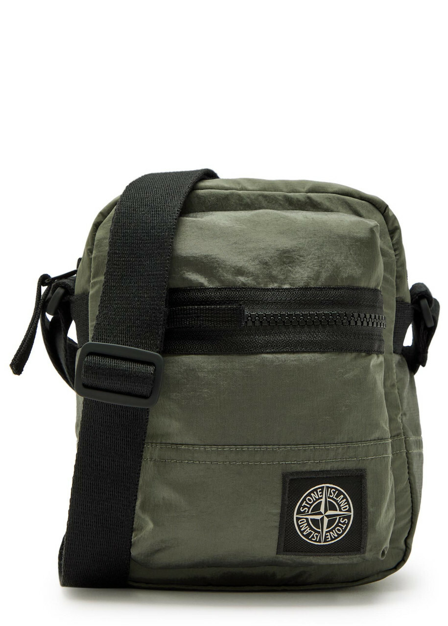 NO/FAITH STUDIOS Beige Denim Multipocket Bag