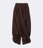 Toteme Cotton-blend jersey maxi skirt