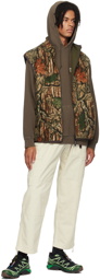 Gramicci Brown Camo Reversible Vest