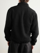 Nike - Club Logo-Embroidered Fleece Jacket - Black