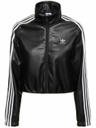 ADIDAS ORIGINALS Firebird Faux Leather Track Top